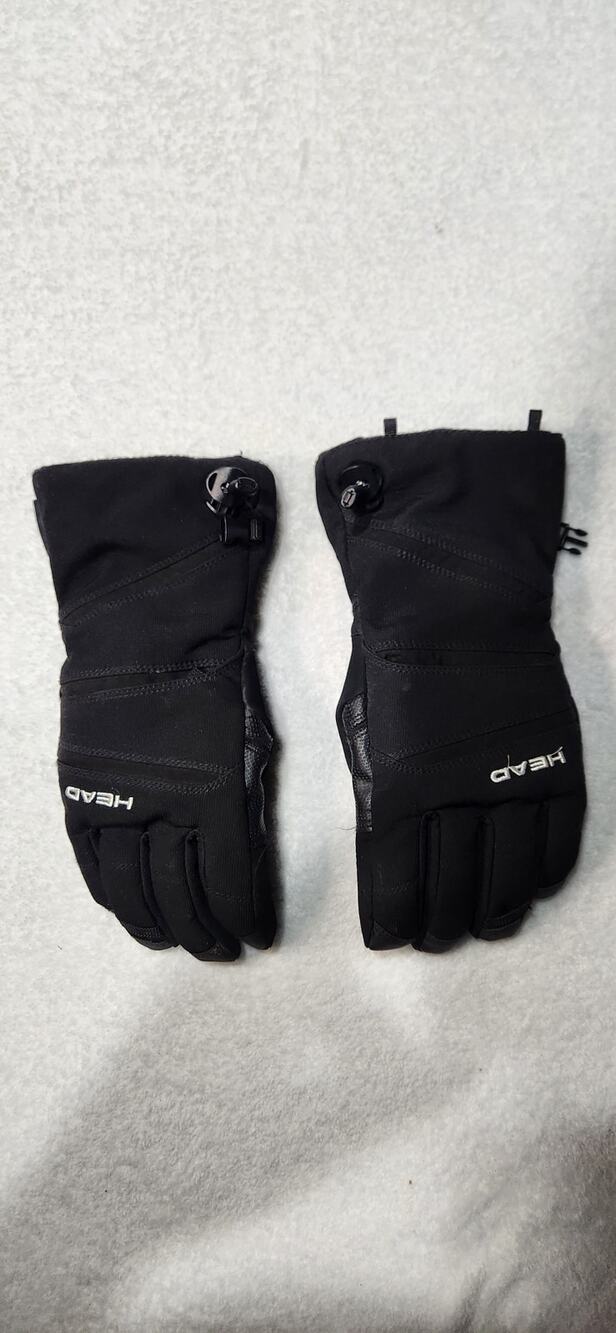 HEAD Winter Gloves XS Black Waterproof Breathable Insulated